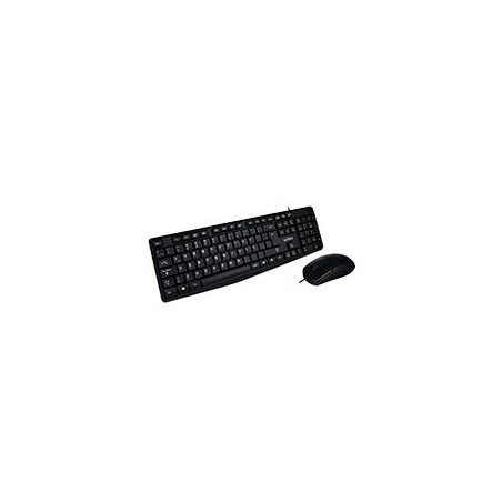 KIT ACTECK CREATOR MK210 / TECLADO Y MOUSE / ALAMBRICO USB / 105 TECLAS / 1000 DPI / NEGRO / AC-928984