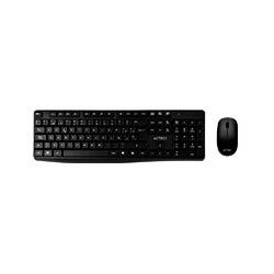 KIT ACTECK CREATOR MK440 / TECLADO Y MOUSE / INALAMBRICO / RECEPTOR USB / 105 TECLAS / OPTICO / 1000 DPI / NEGRO / AC-931755