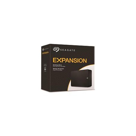 DISCO DURO EXTERNO SEAGATE EXPANSION 8TB 3.5 ESCRITORIO USB 3.0 NEGRO WIN MAC ADAPT DE ALIMENTACION