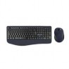 TECLADO Y MOUSE ERGONOMICO INALAMBRICO PERFECT CHOICE NEGRO