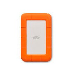 DISCO DURO EXTERNO LACIE RUGGED USB-C 5TB 2.5 PORTATIL USB 3.1 NARANJA-PLATA WINDOWS MAC CONTRAGOLPES AGUA Y POLVO