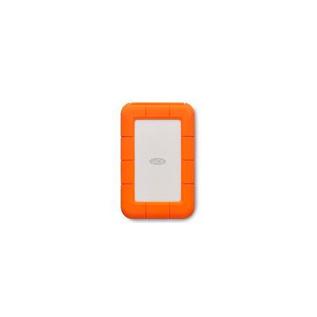 DISCO DURO EXTERNO LACIE RUGGED USB-C 5TB 2.5 PORTATIL USB 3.1 NARANJA-PLATA WINDOWS MAC CONTRAGOLPES AGUA Y POLVO