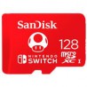 MEMORIA SANDISK MICRO SDXC 128GB NINTENDO SWITCH 100MB/S 4K U3 V30 SDSQXAO-128G-GNCZN