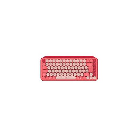 TECLADO MECANICO POP KEYS HEARTBREAKER INALAMBRICO CON TECLAS DE EMOJI PERSONALIZABLE MULTI DISP. BT. RECEPTOR BOLT