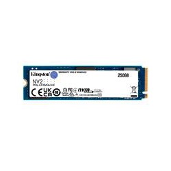 UNIDAD DE ESTADO SOLIDO INTERNO 250GB KINGSTON SNV2S NV2 M.2 2280 NVME PCIE GEN 4X4 LECT. 3000 ESCRIT. 1300 MBS PC LAPTOP MINI P