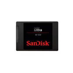 UNIDAD DE ESTADO SOLIDO SSD SANDISK ULTRA 3D 1TB 2.5 SATA3 7MM LECT.560/ESCR.520MBS SDSSDH3-1T00-G26