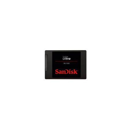 UNIDAD DE ESTADO SOLIDO SSD SANDISK ULTRA 3D 1TB 2.5 SATA3 7MM LECT.560/ESCR.520MBS SDSSDH3-1T00-G26