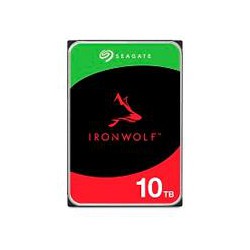 DISCO DURO INTERNO SEAGATE IRONWOLF 10TB 3.5 ESCRITORIO SATA3 6GB/S 256MB 7200RPM 24X7 HOT-PLUG NAS 1-8 BAHIA