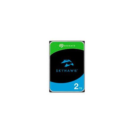 DISCO DURO INTERNO SEAGATE SKYHAWK 2TB 3.5 ESCRITORIO SATA3 6GB/S 256MB 5400RPM VIDEO VIGILANCIA 24X7 DVR Y NVR 1-8 BAHIAS 1-64 