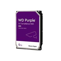 DISCO DURO INTERNO WD PURPLE 4TB 3.5 ESCRITORIO SATA3 6GB/S 64MB 5400RPM 24X7 DVR NVR 1-16 BAHIAS 1-64 CAMARAS WD43PURZ