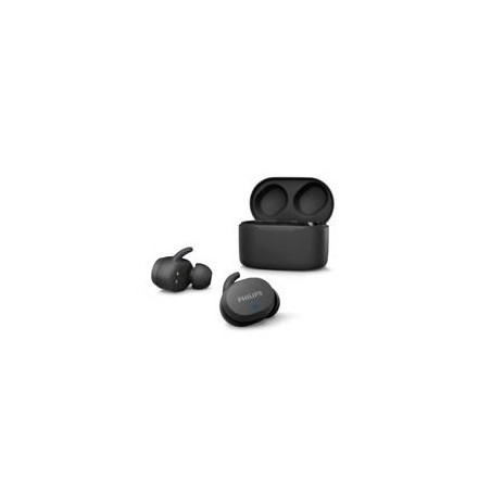 AUDIFONOS PHILIPS INTRAUDITIVOS INALAMBRICOS / COLOR NEGRO / BLUETOOTH 5.0 / ESTUCHE DE CARGA USB-C PORTATIL / RESISTENTES AL AG