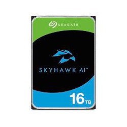 DISCO DURO INTERNO SEAGATE SKYHAWK AI 16TB 3.5 ESCRITORIO SATA3 6GB/S 256MB 7200RPM VIDEO VIGILANCIA 24X7 DVR Y NVR  BAHIAS ILIM