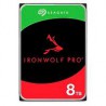 DISCO DURO INTERNO SEAGATE IRONWOLF PRO 8TB 3.5 ESCRITORIO SATA3 6GB/S 256MB 7200RPM 24X7 HOT-PLUG NAS SIN LIMITE DE BAHIAS