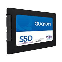 UNIDAD DE ESTADO SOLIDO SSD QUARONI 2.5 256GB / SATA3 / 6GB/S 7MM / LECT 510MB/S / ESCRIT 450MB/S.