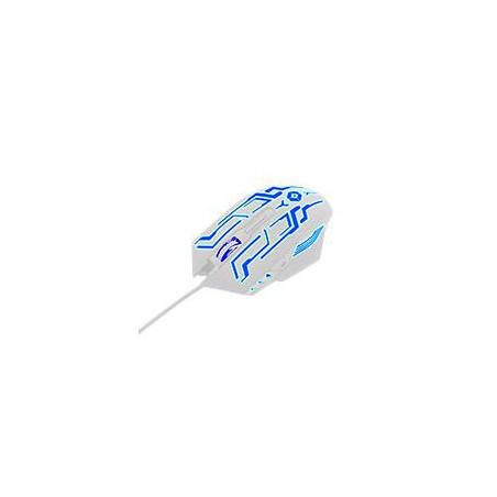 MOUSE GAMER ALAMBRICO USB RGB VORTRED BY PERFECT CHOICE BLANCO