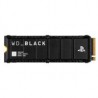 UNIDAD DE ESTADO SOLIDO SSD INTERNO WD BLACK SN850P 2TB M.2 2280 NVME PCIE GEN4 X4 LECT.7300MB/S ESCRIT.6600MB/S DISIPADOR PS5 W