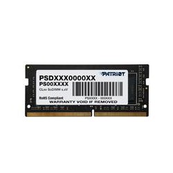 MEMORIA PATRIOT SIGNATURE SODIMM DDR3L 4GB 1X4GB 1600MHZ CL11 204PIN 1.35V P/LAPTOP