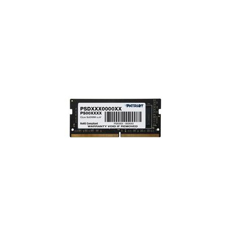 MEMORIA PATRIOT SIGNATURE SODIMM DDR3L 4GB 1X4GB 1600MHZ CL11 204PIN 1.35V P/LAPTOP