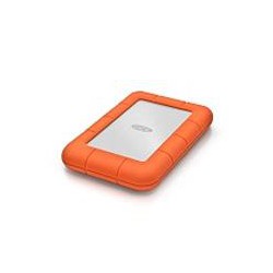 DISCO DURO EXTERNO LACIE RUGGED MINI 1TB 2.5 PORTATIL USB 3.0 NARANJA-PLATA WINDOWS MAC CONTRAGOLPES AGUA Y POLVO