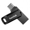 MEMORIA SANDISK ULTRA DUAL DRIVE GO USB 64GB TIPO-C / USB A 3.1 VELOCIDAD DE LECTURA 150MB/S COLOR NEGRO SDDDC3-064G-G46